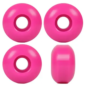 Skateboard Wheels 50mm x 31mm High Rebound 99A Neon Pink