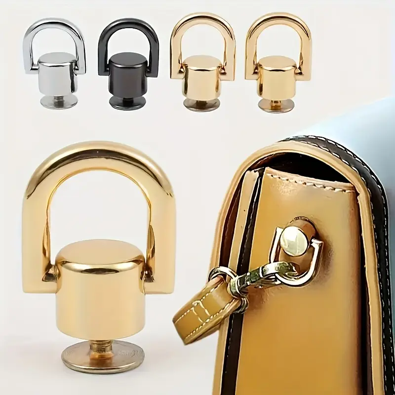 10pcs, Bag Strap Connector, Metal Keychain, Bag Pull Ring, Bag Modification Accessories, Hardware Accessories, Purse Accessories, Bag Accessory, Suitable for Bags and Phone Cases, with Screw Accessories, Various Accessories, Bags Hooks