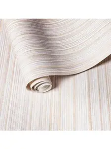 Metallic Grasscloth Wallpaper Linen - Threshold