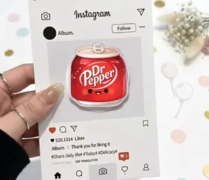 Cute Dr Soda Can Pepper Inspired MagSafe Phone Grip: Cute Cola Drink Magnetic Phone Holder, Kawaii Aesthetic Gift, Phone or Kindle Popgrip