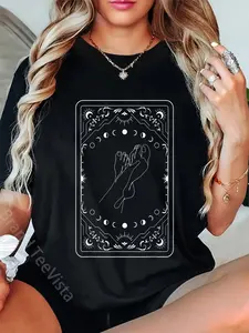 100% Cotton Feet Anatomy Tarot Card Podiatry Foot Doctor Podiatrist Grad T-Shirt