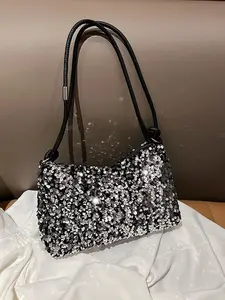 Sparkling Decoration Handbag, Casual Style with Shoulder Strap, Casual Crossbody Bags, Perfect for Students and Teenage Girls, Ideal Gift for Women, Crossbody Purse