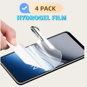 4Pack TPU Soft Hydrogel Film Sticker Front Screen Protector Suitable for OnePlus Nord N 300 N10 N20 N20SE SE N30 N100 N200 N300 Strong Adsorption Protective Films