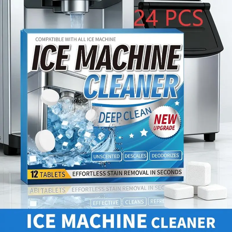 12/24/36-Pack Home Care Cleaning Kit - Plant-Based, Water-Soluble, Powdered Deodorizer All-Purpose Cleaners Including Ice Machine Tablets, Natural Enzyme Pest Spray, Citric Acid Dishwasher Descaler, Drain Opener, Diatomaceous Earth, Mop Soap, Plant-Based,