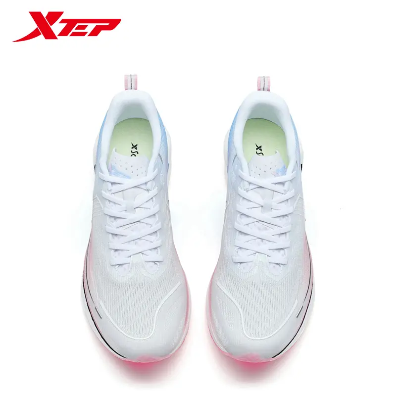 Xtep 360X 1.0 Men's Running Shoes White and Pink with Engineered