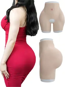 Silicone Padded Butt Lifting Shorts, Thickened Shaping Pants, Shapewear, Enhance Buttock Curve, Create Ideal Buttocks Shape