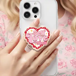 Magnetic Phone Grip – Self Love Club  Aesthetic Phone Grip, Self Care Gift for Her, Aesthetic Gift for Her mount sticky pop socket
