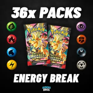 Ascended Heroes 36x Packs Energy Break Spot (LIVE)