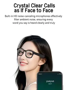 AIMB-G1 Smart Glasses: AI Image Recognition, Simultaneous Translation, HD Anti-Shake Video Recording & Photography (Model M01)
