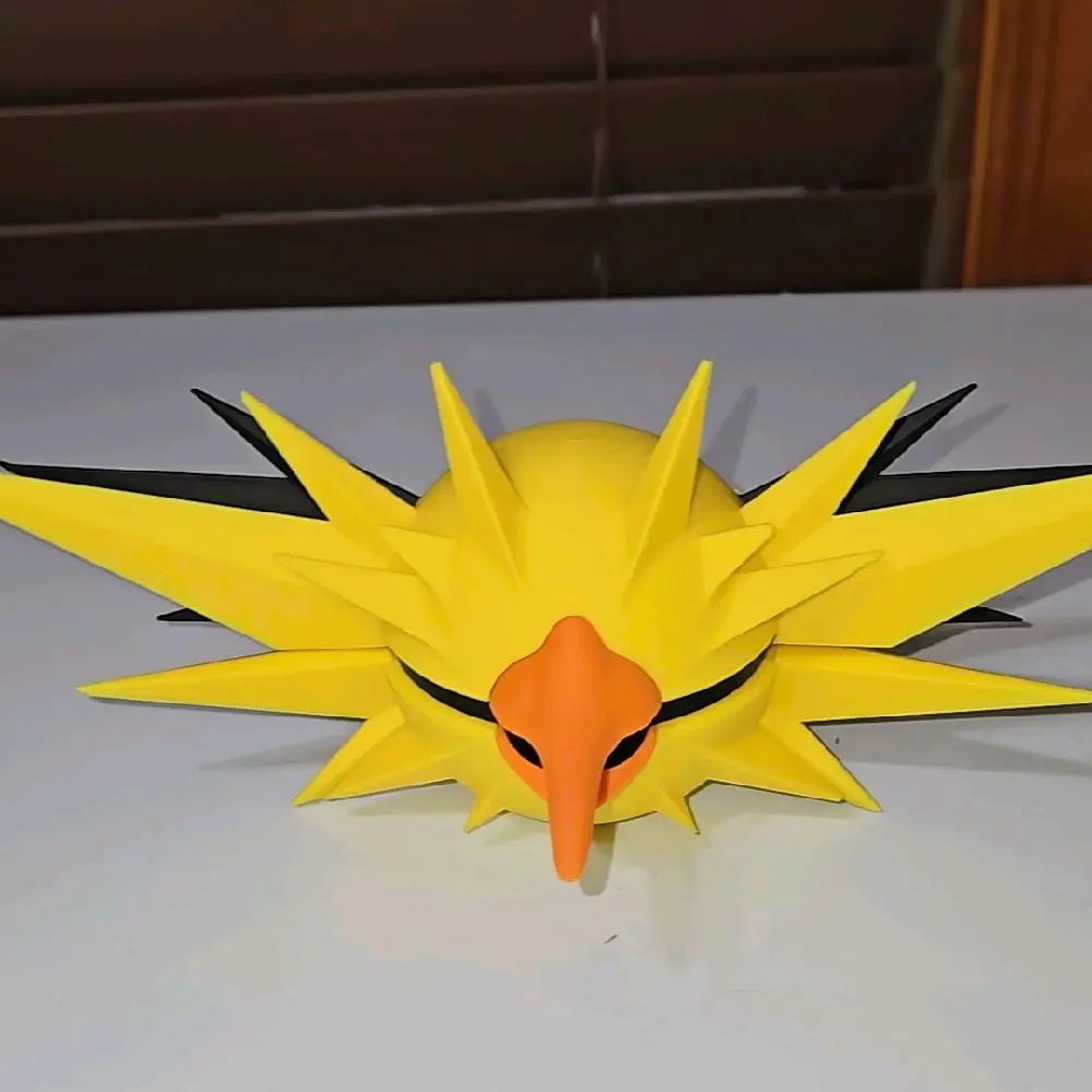Zapdos Themed Pokeball 3D Print