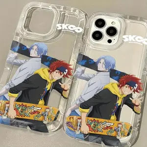 Anime S-SK8 The I-Infinity Phone Case Suitable for For iPhone 17/16/15/14/13/12/11/Pro/ProMax/Plus/17 Air/Xs Max, Shockproof Transparent Soft TPU Back Cover, Anti-Fall, Ultra-Thin Design, Uv Printed, Special Gift for Christmas And Birthday