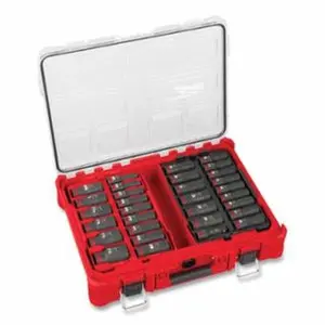 Milwaukee 495-49-66-6806 0.5 in. Shockwave Impact Duty Packout Socket Set - 31 Piece