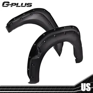 Front & Rear Wheel Protector Fender Flares Cover, Automotive Car Accessories for 2004-2015 Nissan Titan Vehicle
