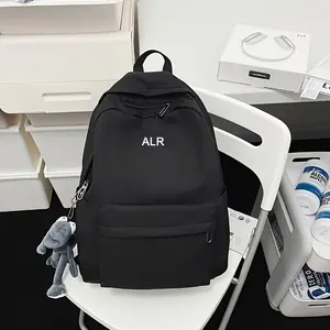 Trendy Simple Backpack For Men And Women, Casual Daypack For Daily Commute & Hanging Out