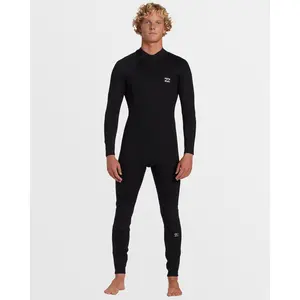 4/3mm Foil GBS Back Zip Wetsuit - Black