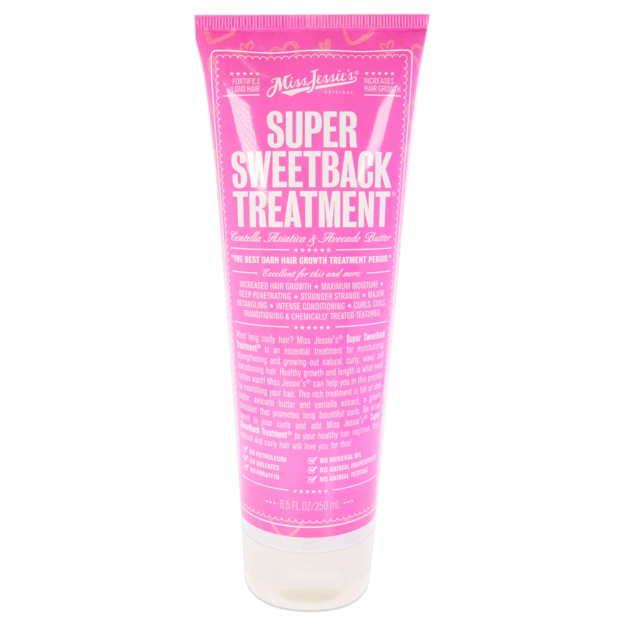 Super Sweetback Treatment by Miss Jessies for Unisex - 8.5 oz Treatment Plant Extract Haircare Scalp Relief Tonic