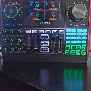 【Live Exclusive】 Tenlamp G10-P15 Mixing Sound Card Kit, customizable sound effects, two-level noise reduction, equipped with a condenser microphone, suitable for livestreaming, gaming, singing, podcasting, and more. #TikTokBlackFriday