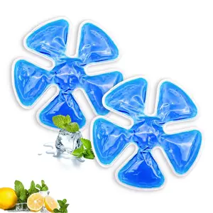 Head Gel Ice Pack, Helmet Ice Pack for Catcher Helmets, Outdoor Sport, Equestrian Riding, Keeps Cool, Cooling Pads, Ice Compress, 2 Count