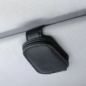 Universal Car Sun Visor Glasses Clip, Auto Eyeglasses Holder, Vehicle Interior Accessory, Durable Sunglass Organizer, Car Organizers, Car Storage Organizers