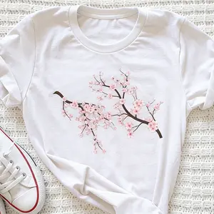Cherry Blossom Shirt, Sakura Shirt, Cherry Blossom Gift, Floral T-shirt, Japanese Cherry Tshirt, Girls Flower Shirt, Cherry Blossom Tree Tee