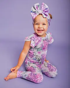 You Had Me At Hydrangea Two-Piece Pajama Set - Cap Sleeves