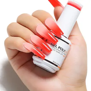 Nicedeco Color Changing Gel Nail Polish, UV/LED Soak-Off Temperature Change Gel Polish Nail Art Manicure Pedicure, Nail Care Salon & Home Use - Long Lasting & Easy to Apply 15ML-005