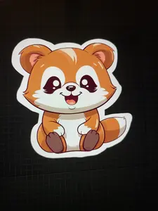 Cute Red Panda Sticker