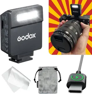 Camera Flash Godox iM22 Godox Flash - GN10/470 mAh/Type-c Charge/440 Full-Power Flashes/3s Recycle Times/5 Power Levels/Manual, Camera Flash for Sony zv1/Sony zve10/Ricoh gr3/Fujifilm f1 etc.