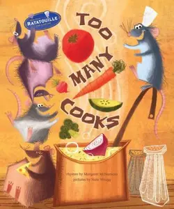 USED-Ratatouille Too Many Cooks by Margaret McNamara (Hardcover)