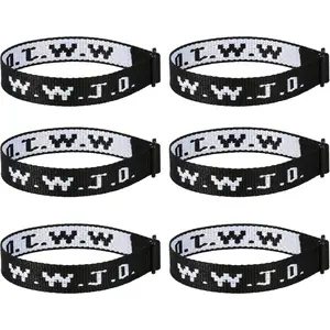 6 count WWJD Bracelet Bulk, Christian Gifts Adjustable Bracelets, WWJD  Bracelets Pack - What Would  Do Bracelet for Men Women