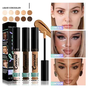 High Coverage Concealer, covers dark circles, acne spots and tattoos. Smooth texture, waterproof and smudge-resistant, maintains delicate makeup all day