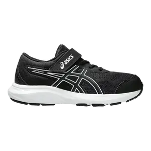 ASICS CONTEND 9 PS Men's Casual Trainer, Comfortable Footwear, Versatile Sneaker - Black/White Shoe