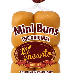 Mi Encanto Mini Cuban Bread Buns - 12 Buns - 18.2 oz - Traditional Authentic Taste - Perfect for Sandwiches & Appetizers - Cuban Flavor - Pan