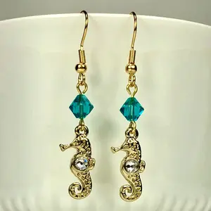 Arista Teal Earrings