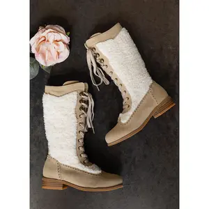 Keiko Tall Boots in Tan