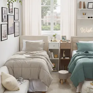 Down with the Thinness - Coma Inducer Twin XL Comforter Set - Chino