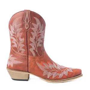Desert Pearl Ankle Boots in Canyon Russet