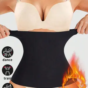 Women's Seamless Waist Trainer Belt, Short Waist Cincher, Shapewear, Waist Support Strap, Abdominal and Waist Shaper, Breathable, Yoga Workout, Fitness