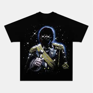 Michael Jackson Legendary Singer V4 T-shirt, Y2K Unisex Hip Hop Streetwear Tee, King Of Pop Shirt For Fan