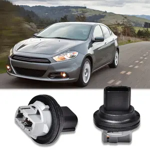 FIT FOR 2013-2016 DODGE DART  FRONT PART TURN SIGNAL LAMP LIGHT SOCKET 1PAIR