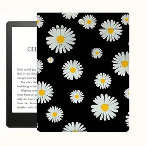 Cute Daisy 6-7 Inch Sleeve Case for New Kindle Paperwhite, Protective Cover for Kindle E-Reader, Stylish Carrying Case for Daily Use