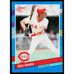 Eric Davis 1991 Donruss #84b Cincinnati Reds