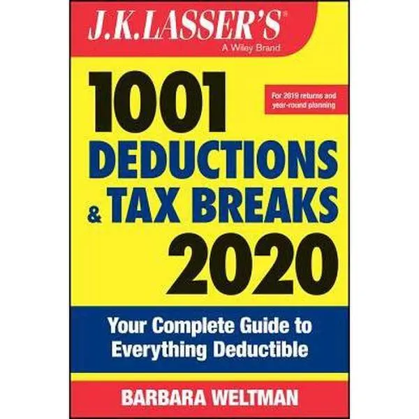 USED Book - J.K. Lasser's 1001 Deductions and Tax Breaks: Your Complete Guide to Everything Deductible by Weltman, Barbara (Paperback) - english
