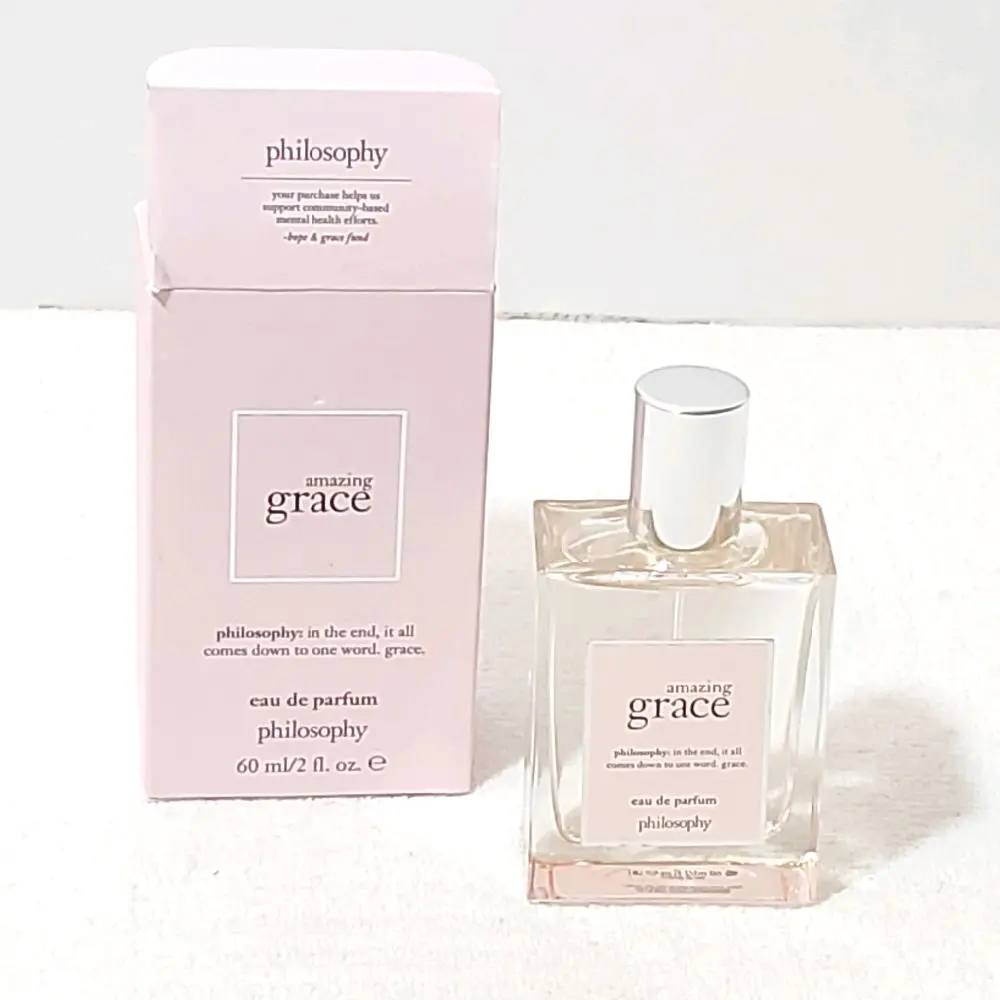 Philosophy Amazing Grace Eau de Parfum (EDP) Spray, 2 oz/60ml, New Batch Code 5027