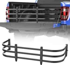 Universal Truck Bed Extender, 54"-67" Retractable Truck Tailgate Extender w/Nylon Straps For Chevy Silverado & GMC Sierra & Dodge Ram 1500/2500/3500, For Ford F-Series, Tundra, Titan, Large Size