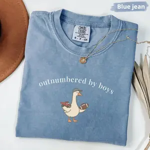 Comfort Colors Funny Boy Mom Goose T-Shirt, Boy Mom T-Shirt, Boy Mama Gift, Boy Mom Mothers Day Gift, Cute Boy Mom Tee