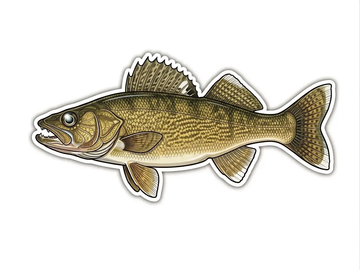 Walleye Decal