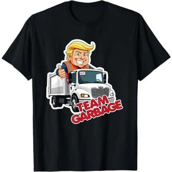 Team Garbage 2024 Presidential Election Cute Trump Design T-Shirt