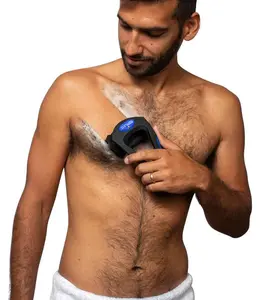 BakBlade BodBlade Plus Ergonomic Body Shaver for Men - Back & Body Hair Removal, Wet or Dry Use, No Batteries Needed
