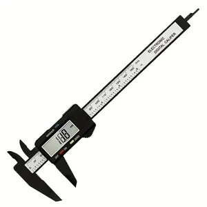 Digital Caliper 0-150mm Electronic Vernier Caliper with Large LCD Screen, Automatic Shutdown Function, Micrometer Measuring Tool